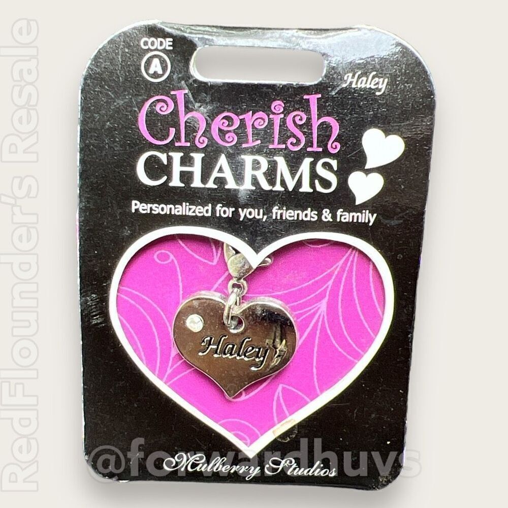 Bundle Sale 3 for $15 | Cherish Charms | Haley | Name Charm